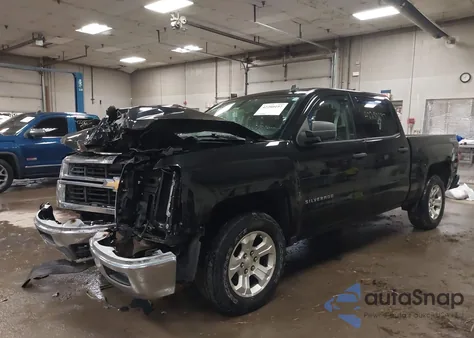 2014 Chevrolet Silverado 1500 2Lt из США, поврежденный, VIN 3GCUKREC9EG391672